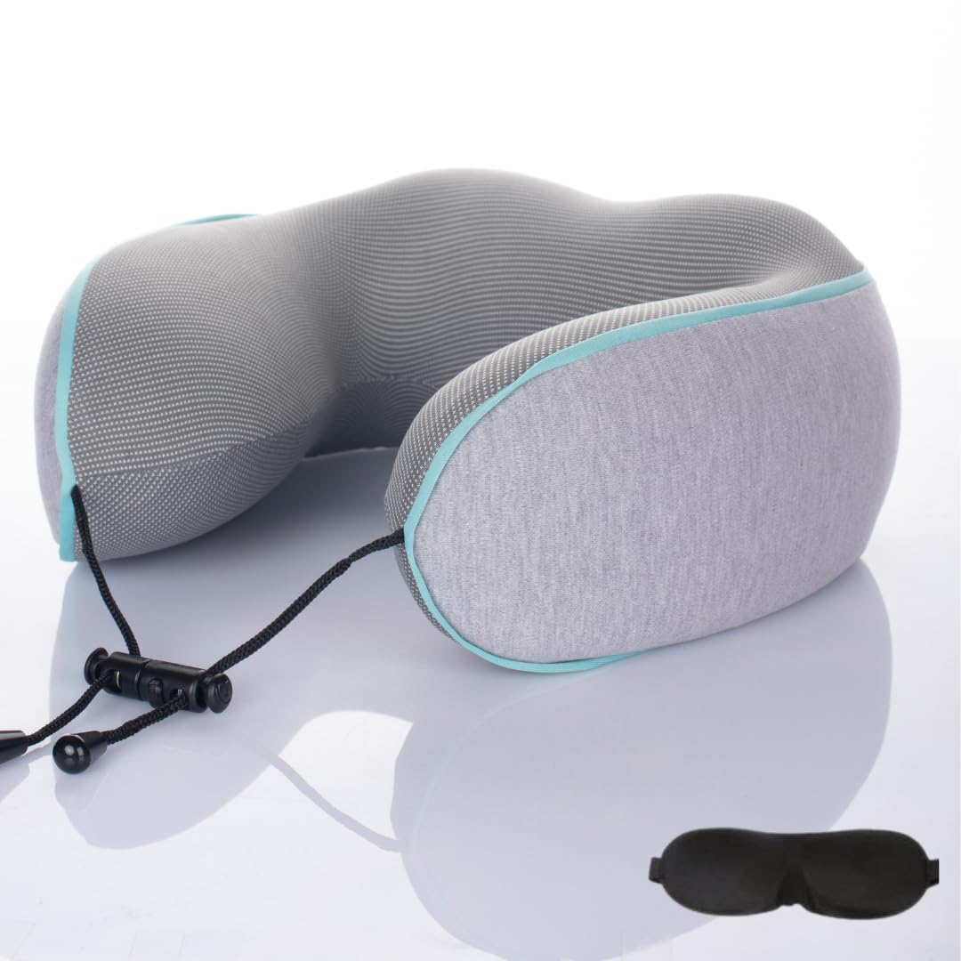 memory foam travel neck pillow