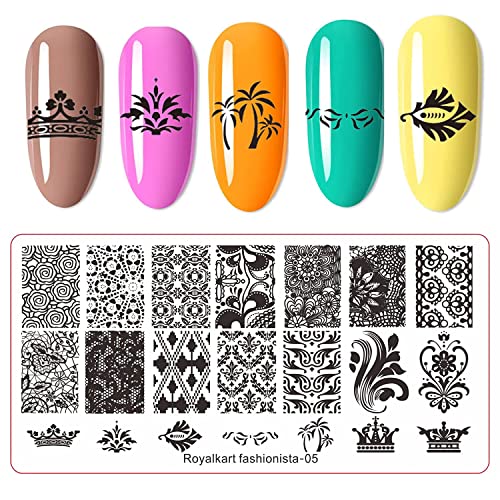 Nail Art Combo Kits- Fashionista Series Nail Art Combo- #Royalkart#Fashionista Collection