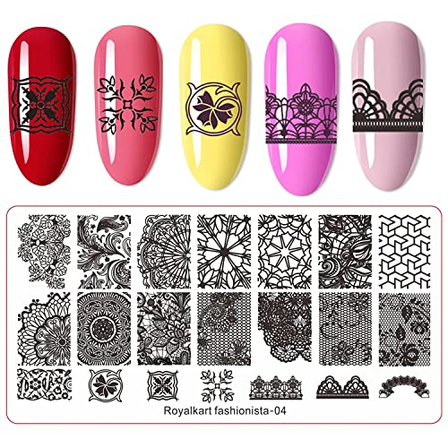 Nail Art Combo Kits- Fashionista Series Nail Art Combo- #Royalkart#Fashionista Collection