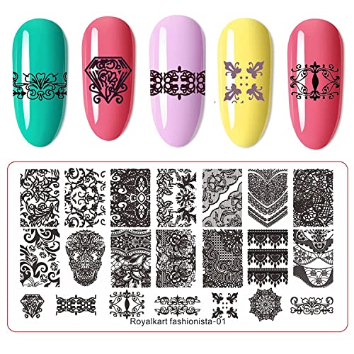 Nail Art Combo Kits- Fashionista Series Nail Art Combo- #Royalkart#Fashionista Collection