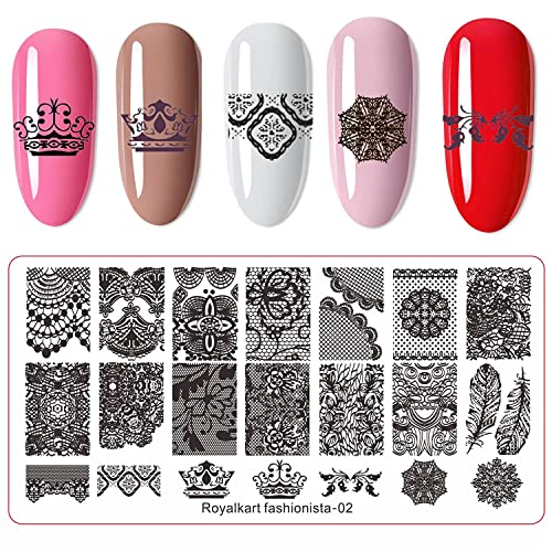 Nail Art Combo Kits- Fashionista Series Nail Art Combo- #Royalkart#Fashionista Collection