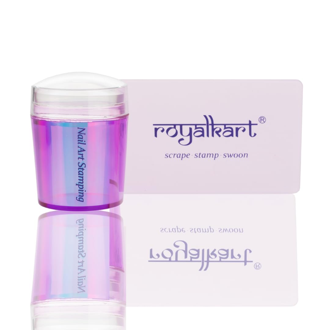 Nail Art Stamping Kit RK-08 Nail Art Combo- #Royalkart#Heart