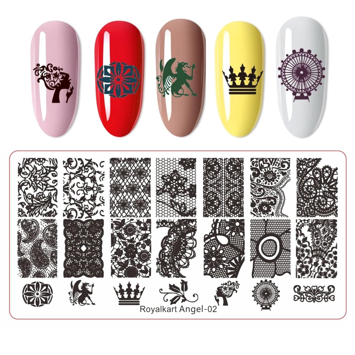 Professional Nail Art Kit- (ANGEL-02) Nail Art Combo- #Royalkart#Angel Collection