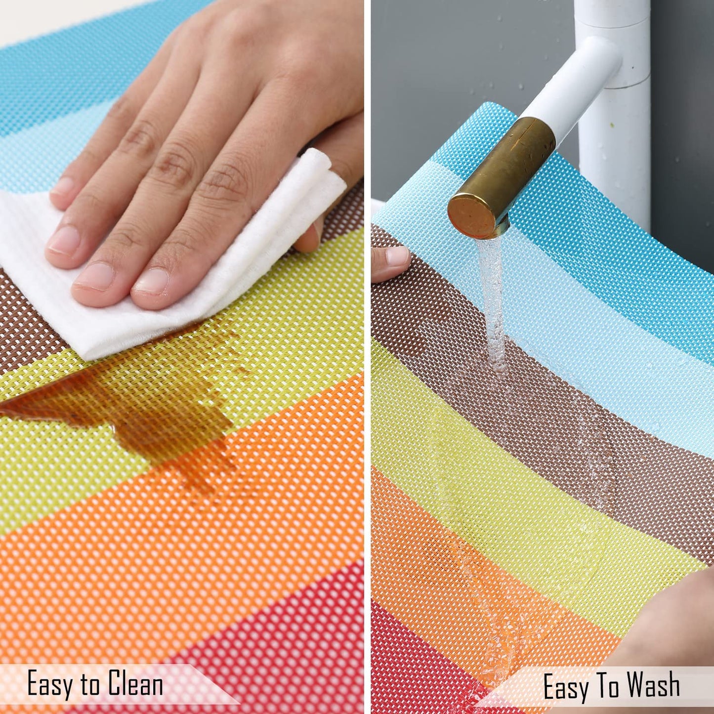 washable dining table placemats