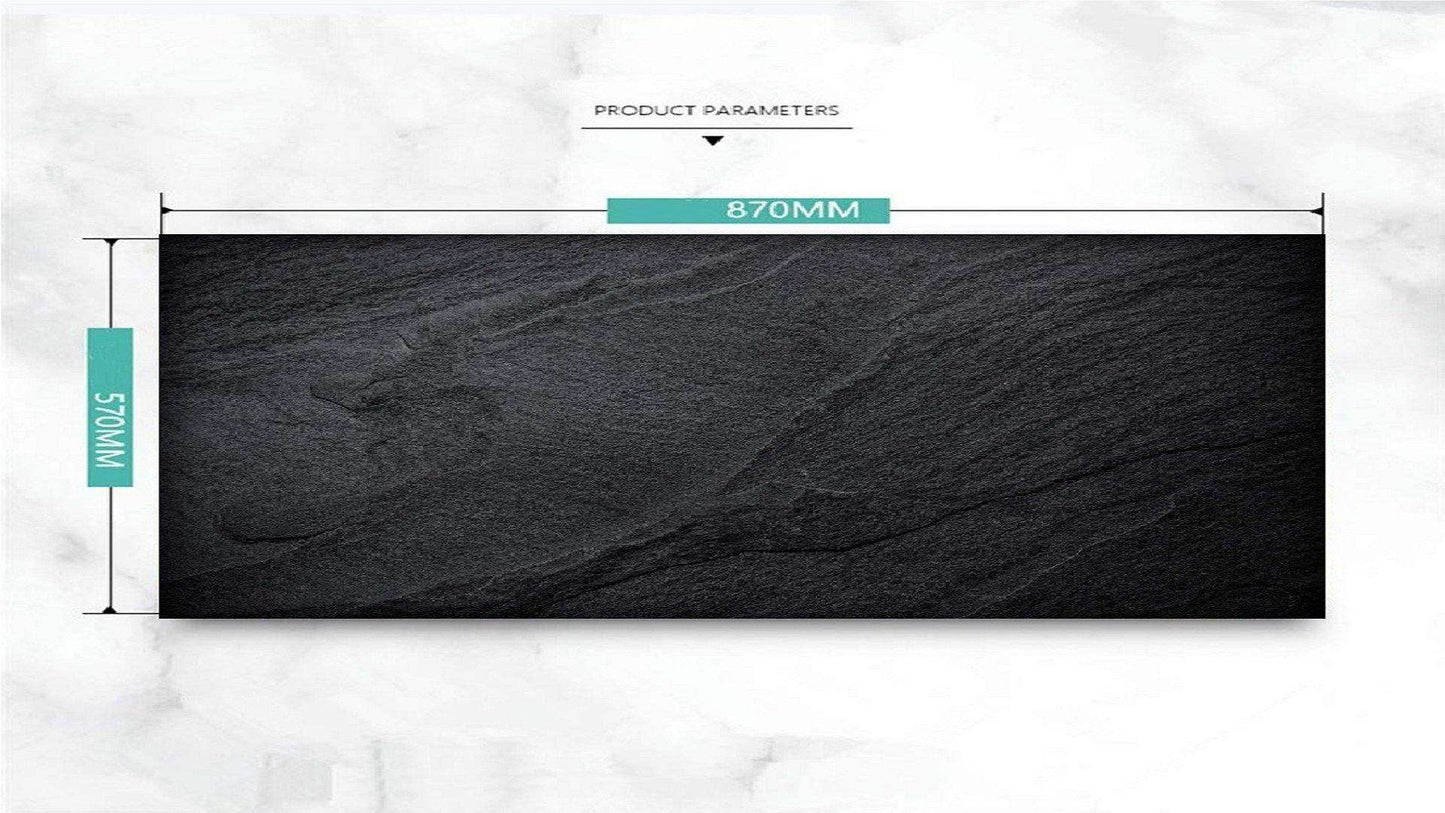 Retro Grey Wood & Black Marble Print Backdrop (PACK-2) Photography Backdrop- #Royalkart#bricks backdrop