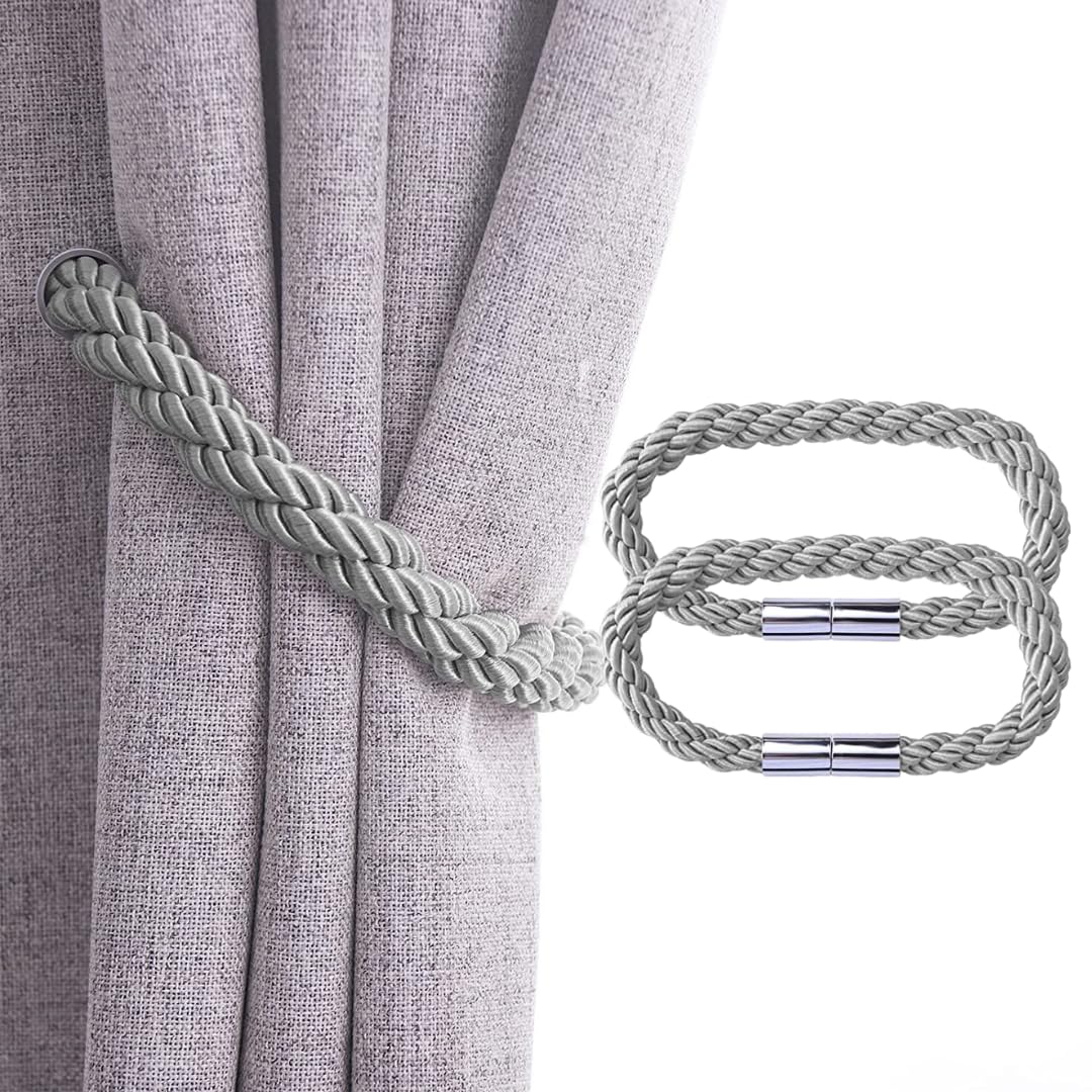 Rope TieBacks Curtain Holdback For Home (Royal Blue)(Pack of 2) Curtain Holder- #Royalkart#curtain accessories