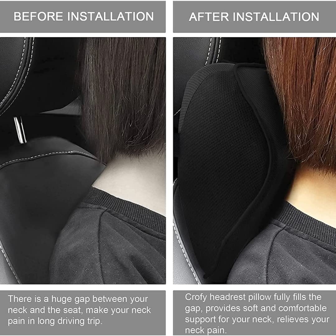 car neck pillow installation