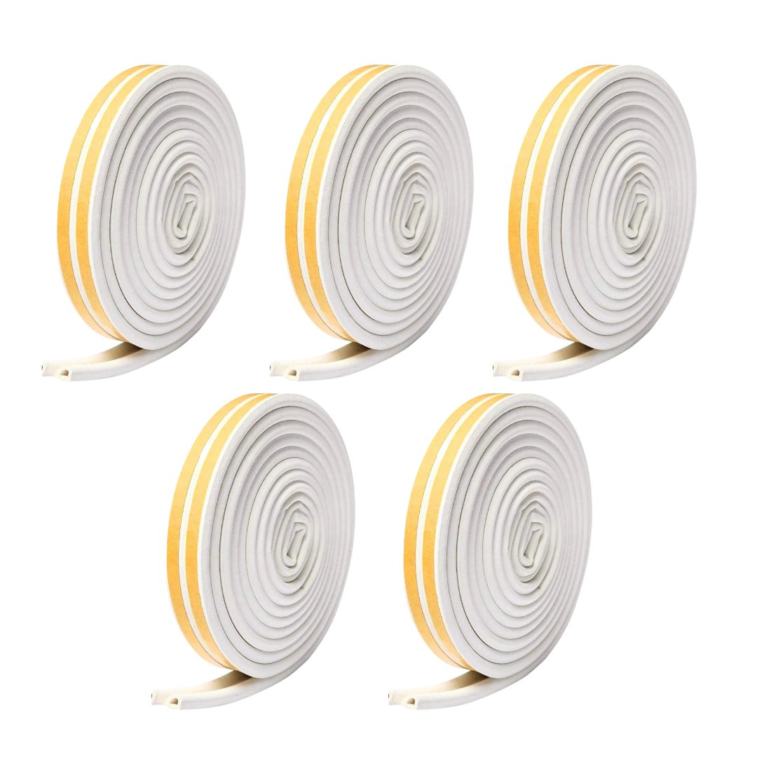 Self-Adhesive Gap Sealing Tape For Car Door Gap Sealer -(Brown, White & Black) Seal Tape- #Royalkart#door window sealing strip