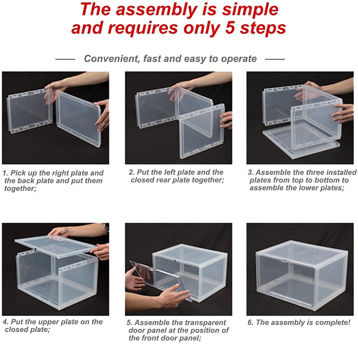 Stackable Shoe Crates for Organized Display Shoe Storage- #Royalkart#shoe crate