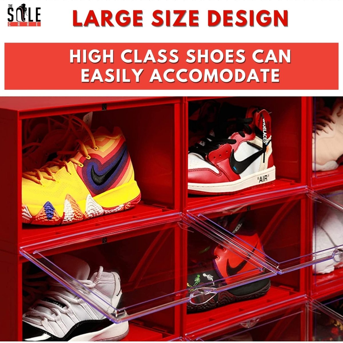 Stackable Shoe Crates for Organized Display Shoe Storage- #Royalkart#shoe crate