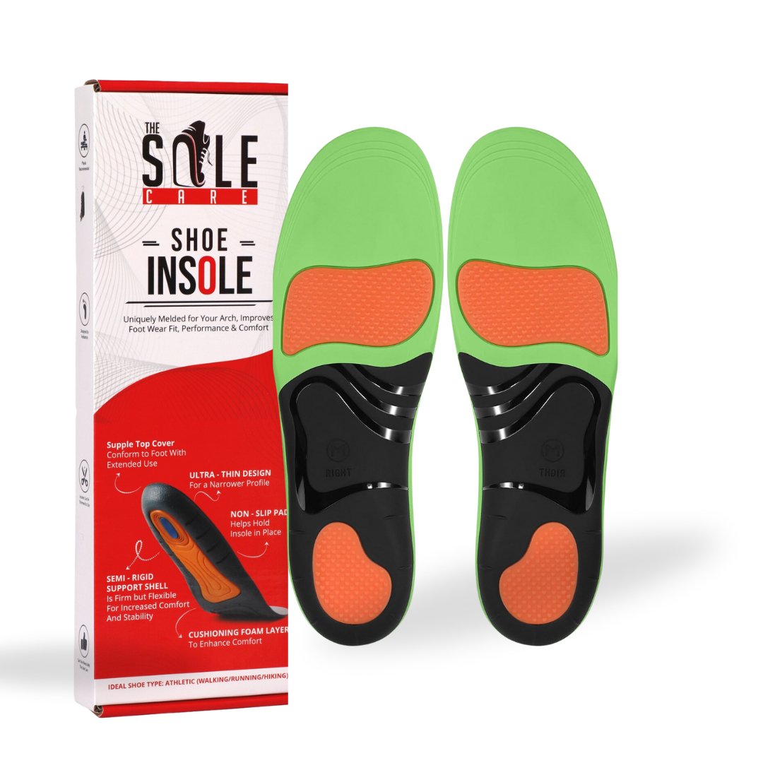 The Sole Care Plantar Fasciitis Insoles |Arch Support Insoles for Men Women| Flat Feet Relief Pain Orthotics Shoe Insole- #Royalkart#orthotic shoe insole