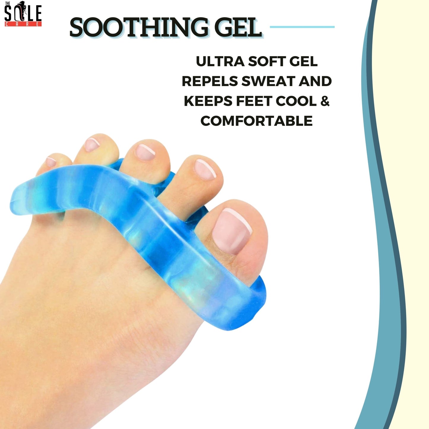 Toe Stretchers Soothing Gel