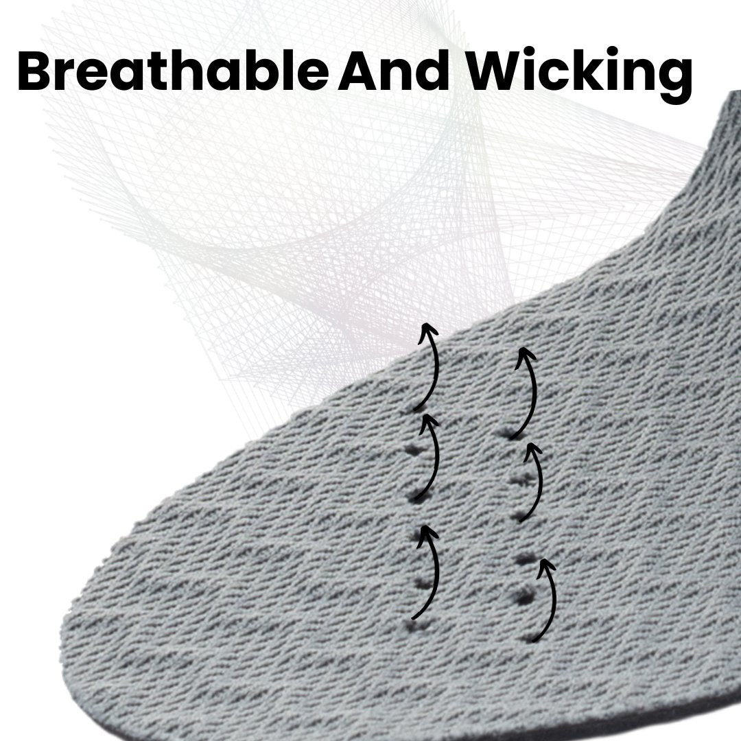 Breathable and wicking insole