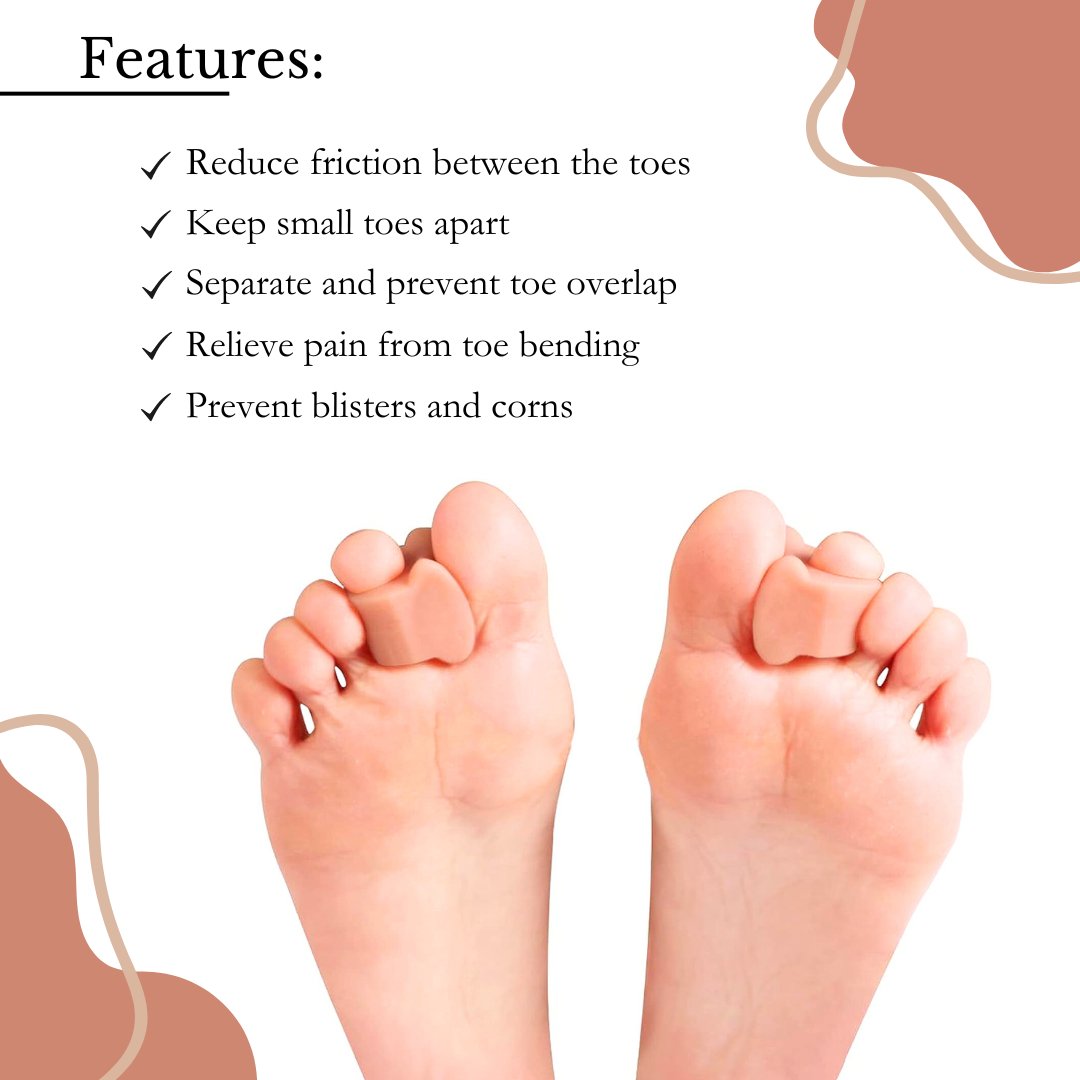 Toe straightener features