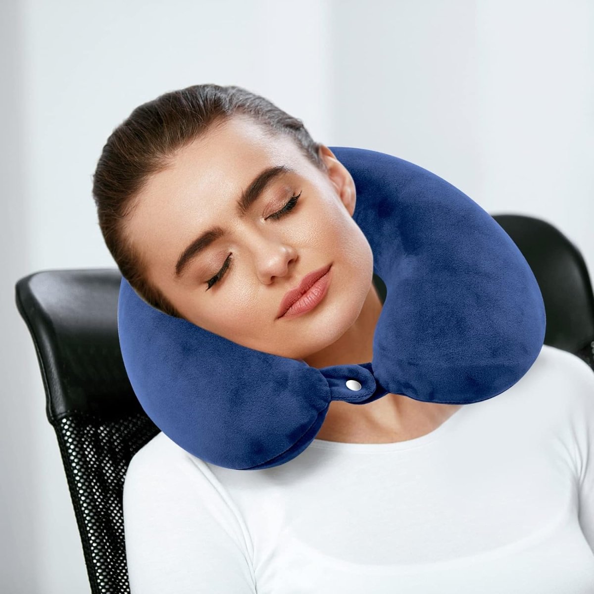 memory foam travel neck pillow