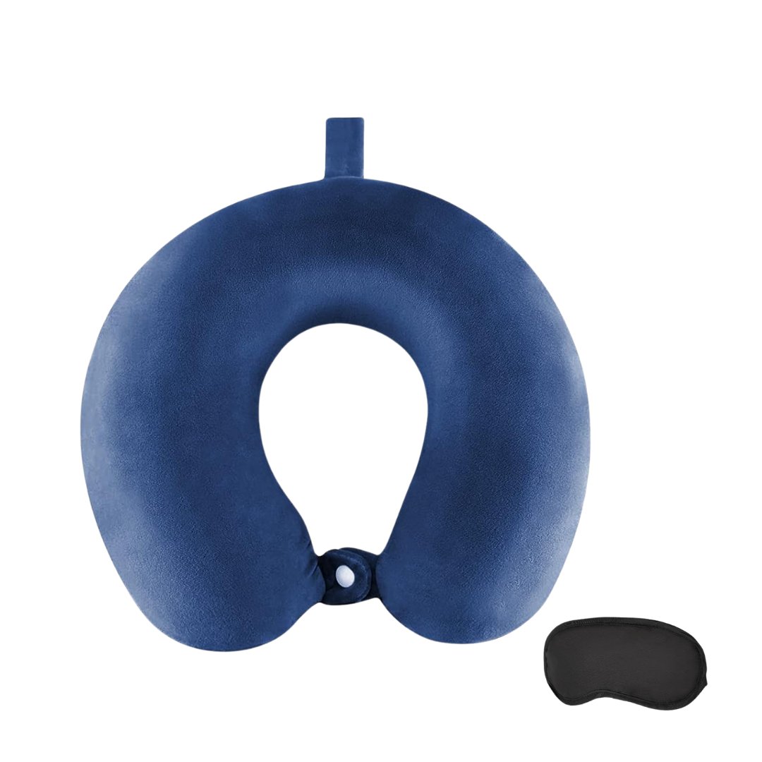 Buy Travel Neck Pillow Airplane Chair, Car, Home, Office With Eye Mask -  #Royalkart#