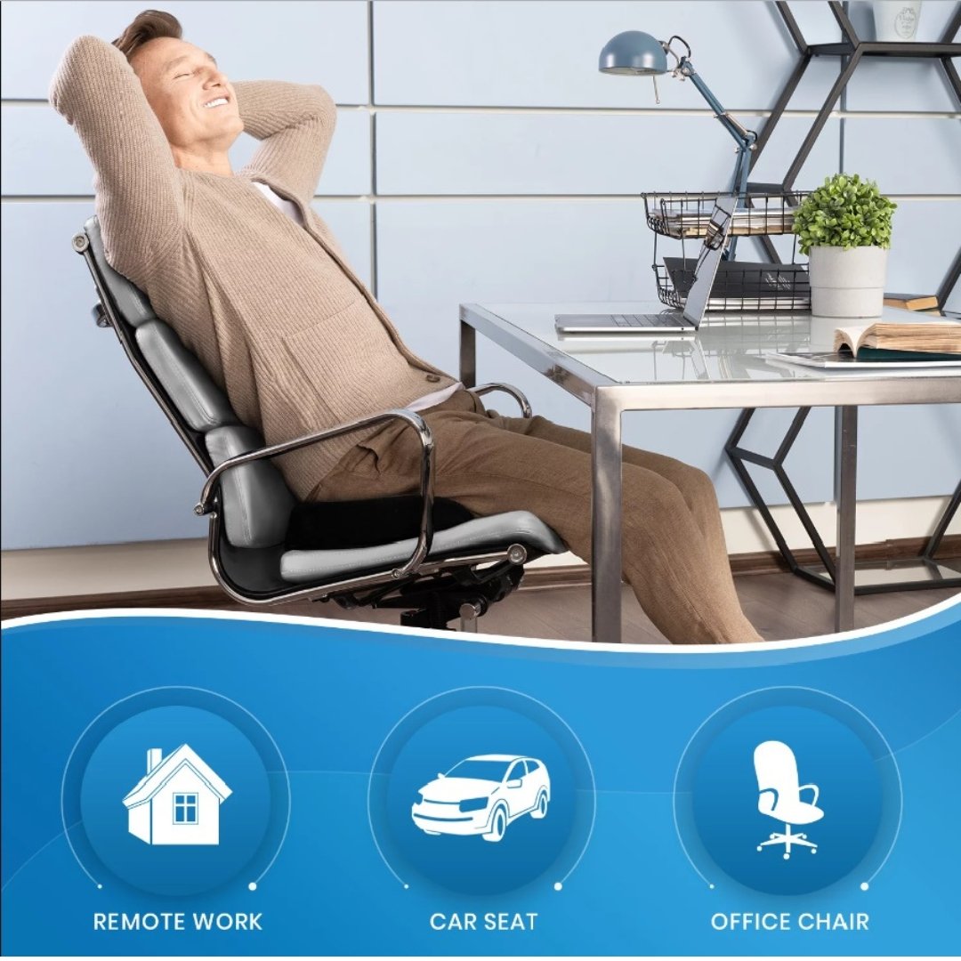 coccyx seat cushion relaxing