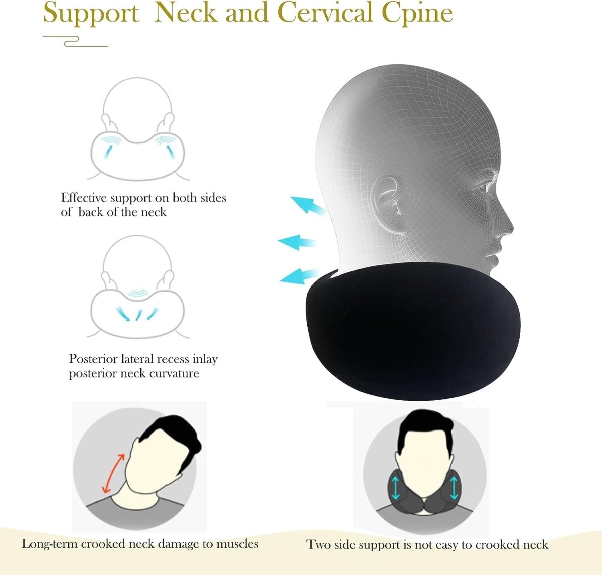 lightweight travel neck pillow