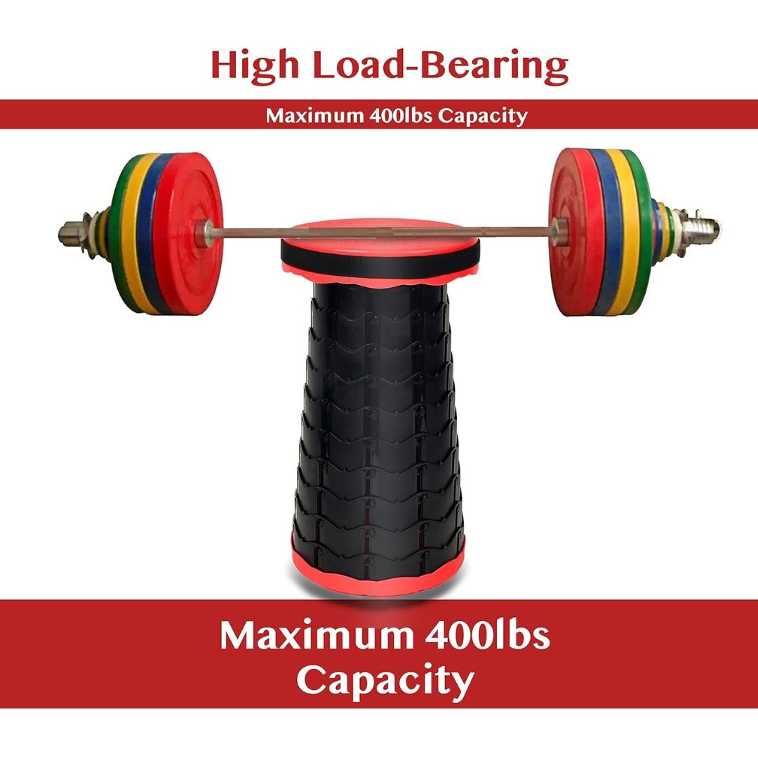 telescoping stool high load bearing