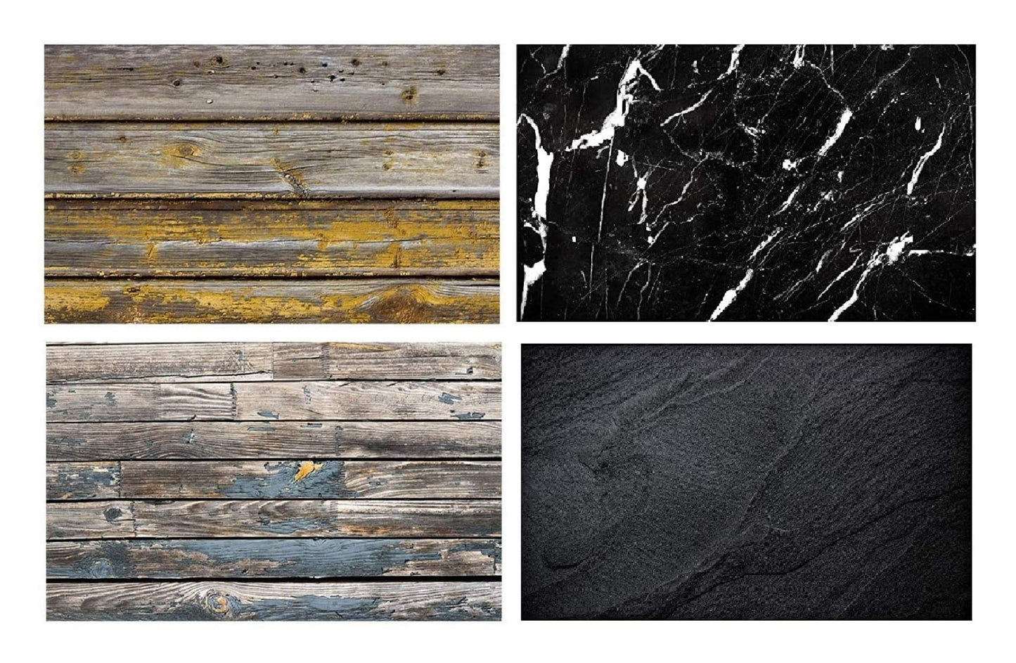 Yellow Wood & Black Marble Photography Backdrop Pack-2 Photography Backdrop- #Royalkart#bricks backdrop