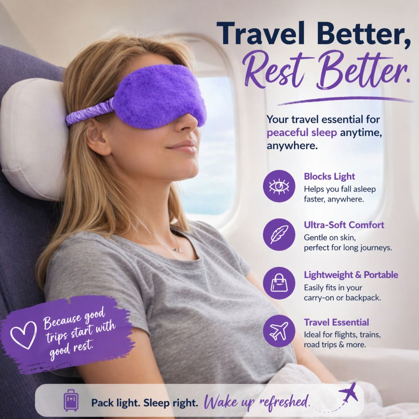 Plush Sleep Eye Mask