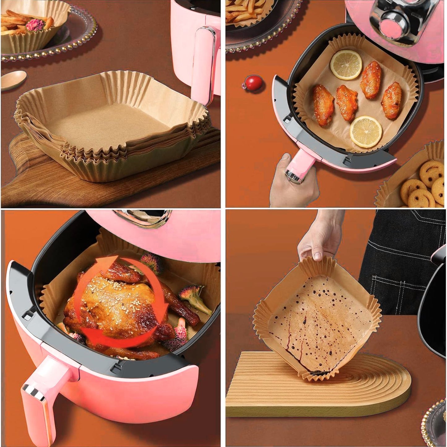 Disposable Air Fryer Liner (1 Ply)