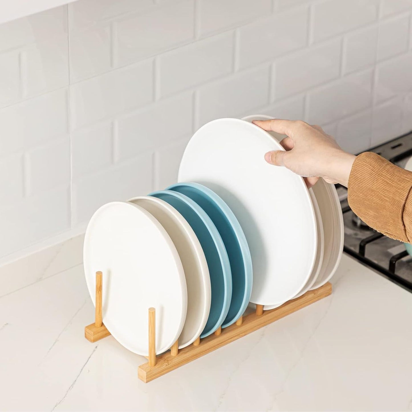 Wooden Dish Drying Rack