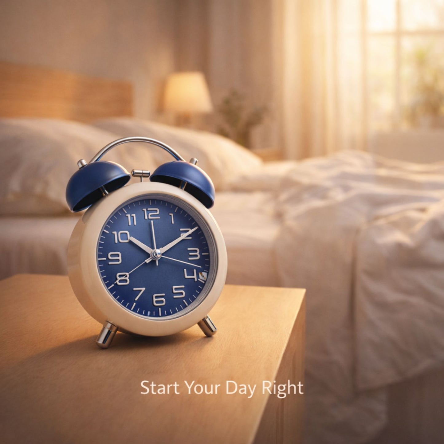 Classic Analog Alarm Clock