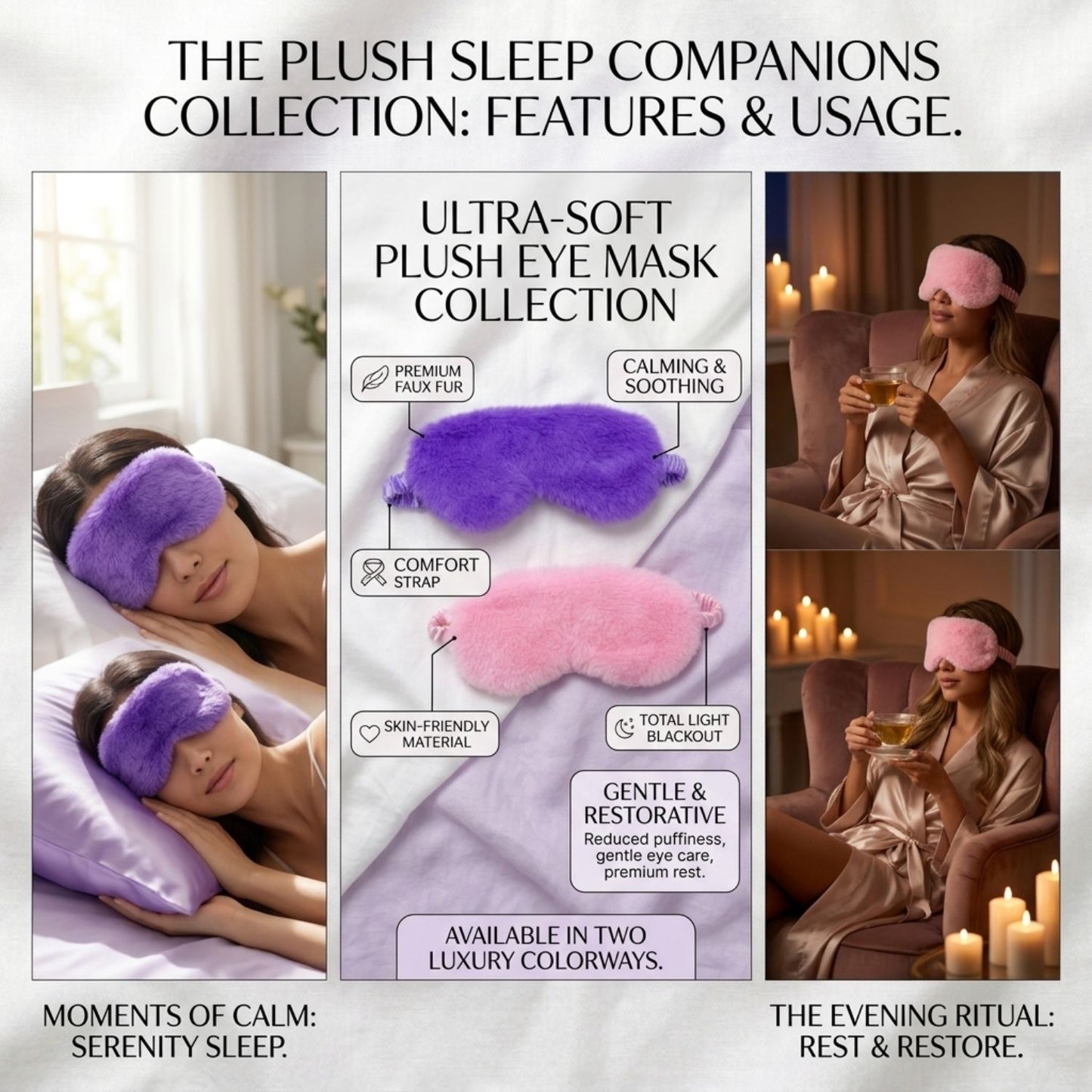 Plush Sleep Eye Mask