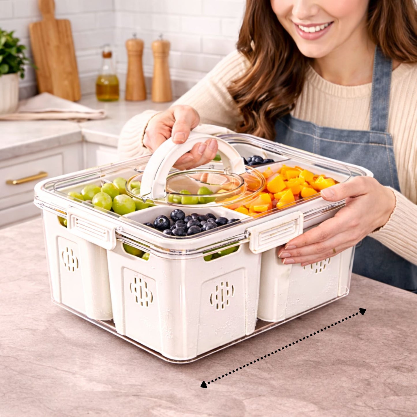 ABS Plastic Fridge Storage Box