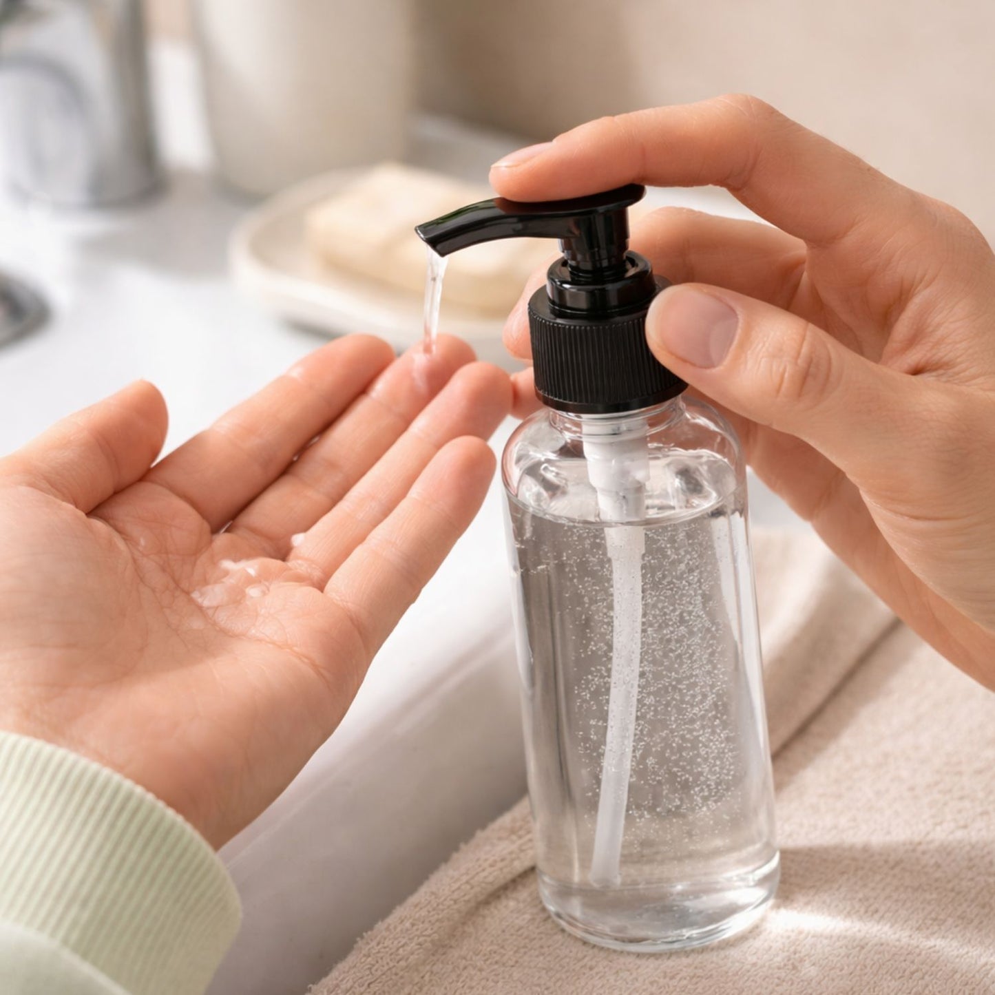 Travel Bottle Set (Black)