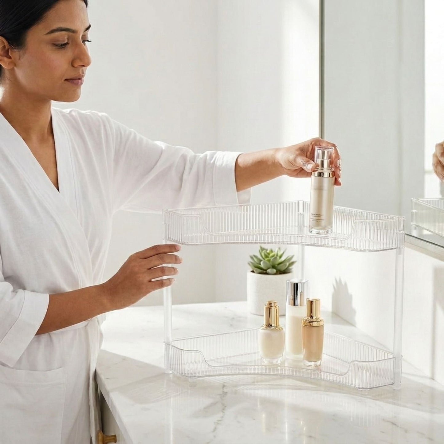 Acrylic Makeup Organizer