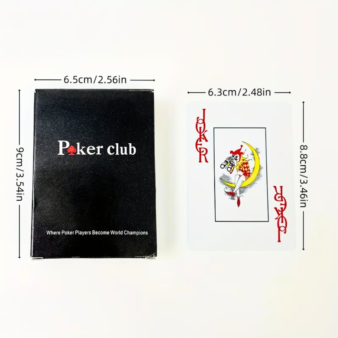 Poker Club 4 Decks Playing Cards