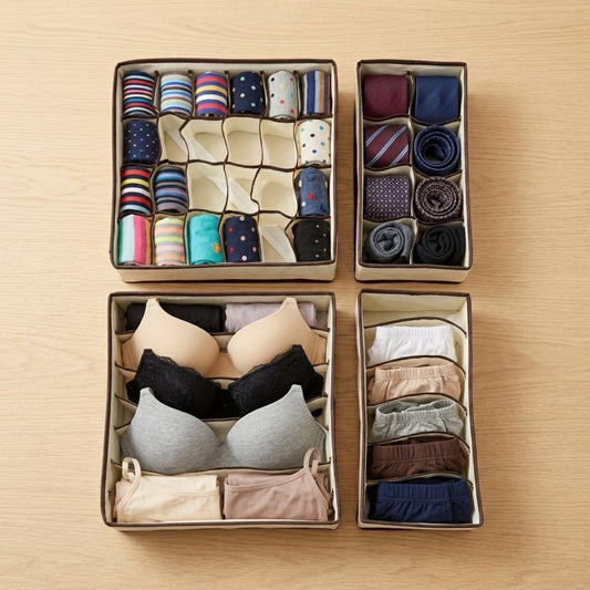 Non-woven Foldable Cloth Organizer