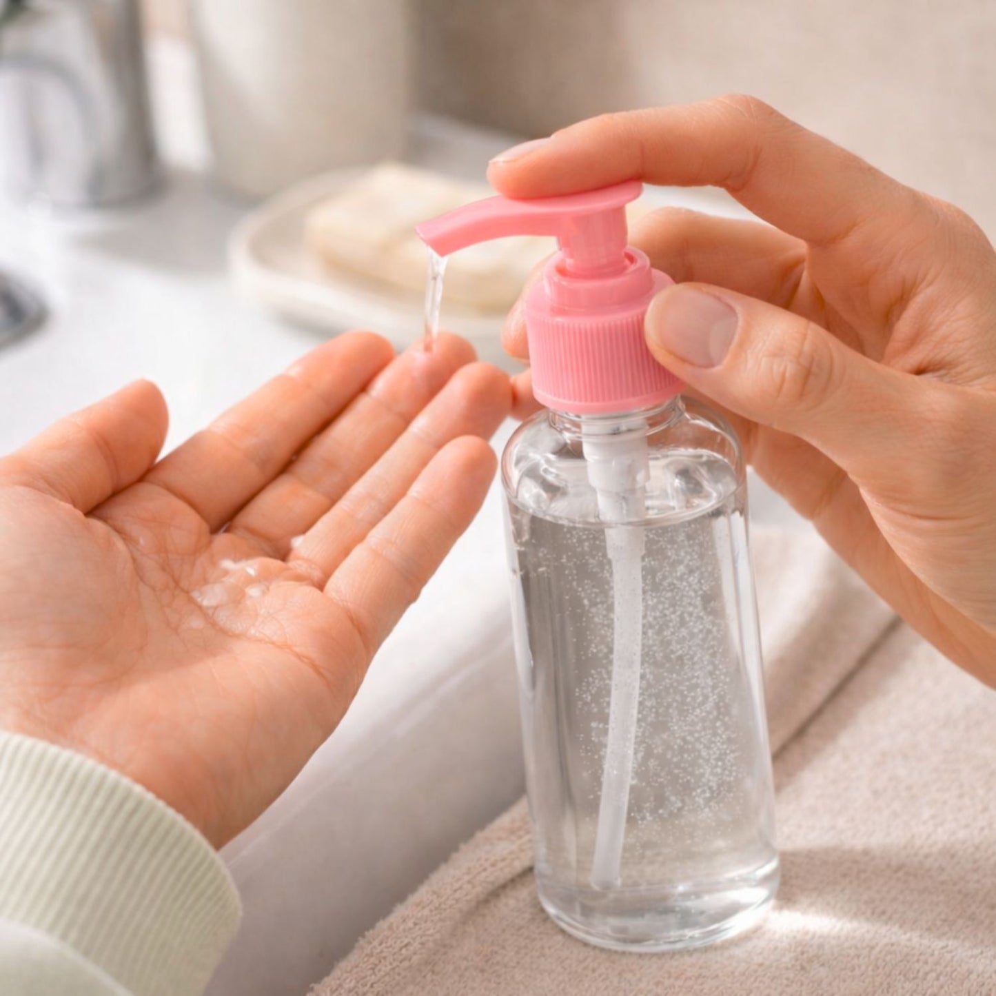 Travel Bottle Set (Pink)