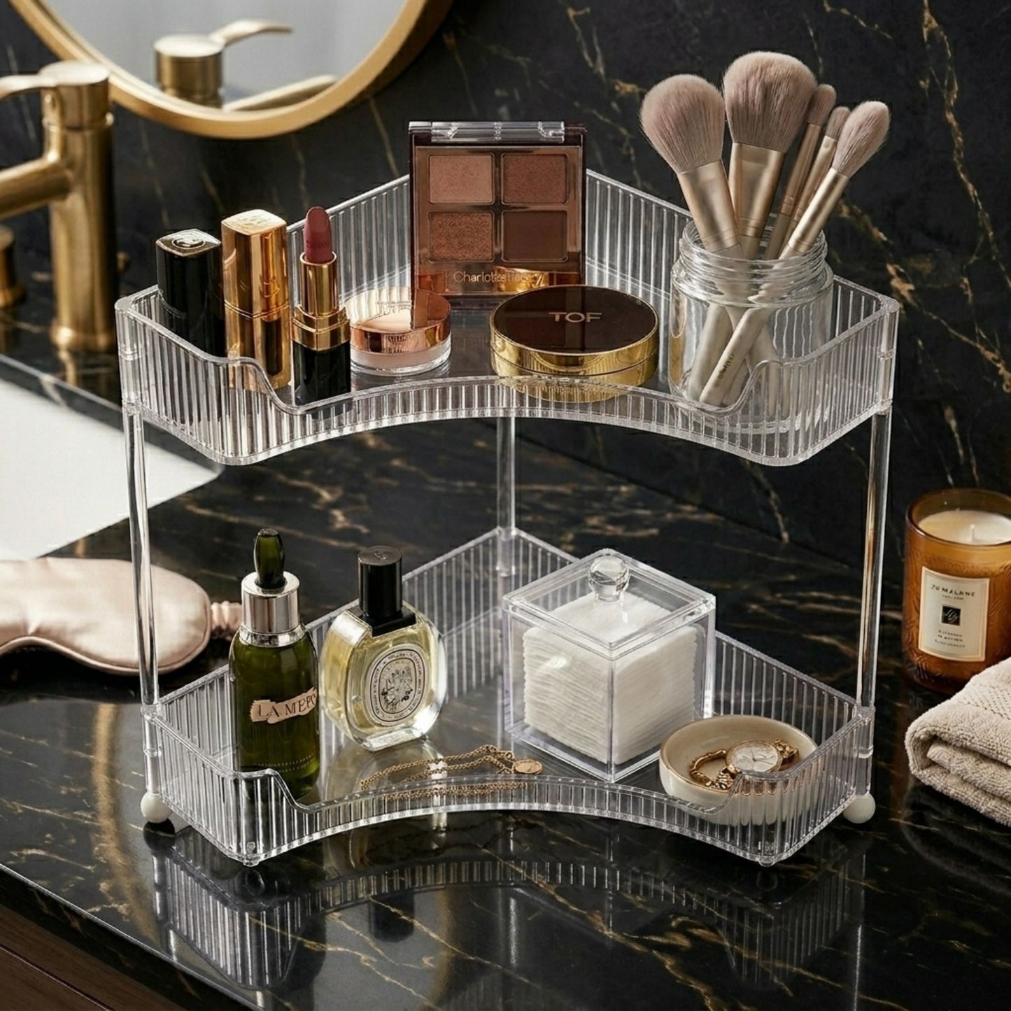 Acrylic Makeup Organizer