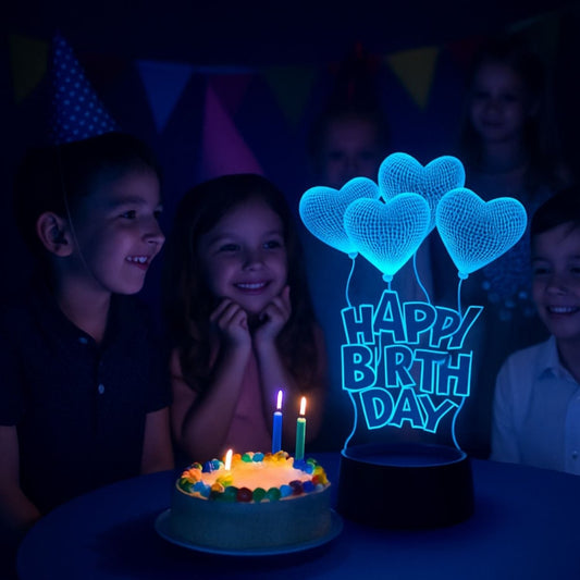 3D Illusion LED Lamp for Birthday Gifts 3D Illusion Led lamp - Royalkart3D Illusion Led lamp