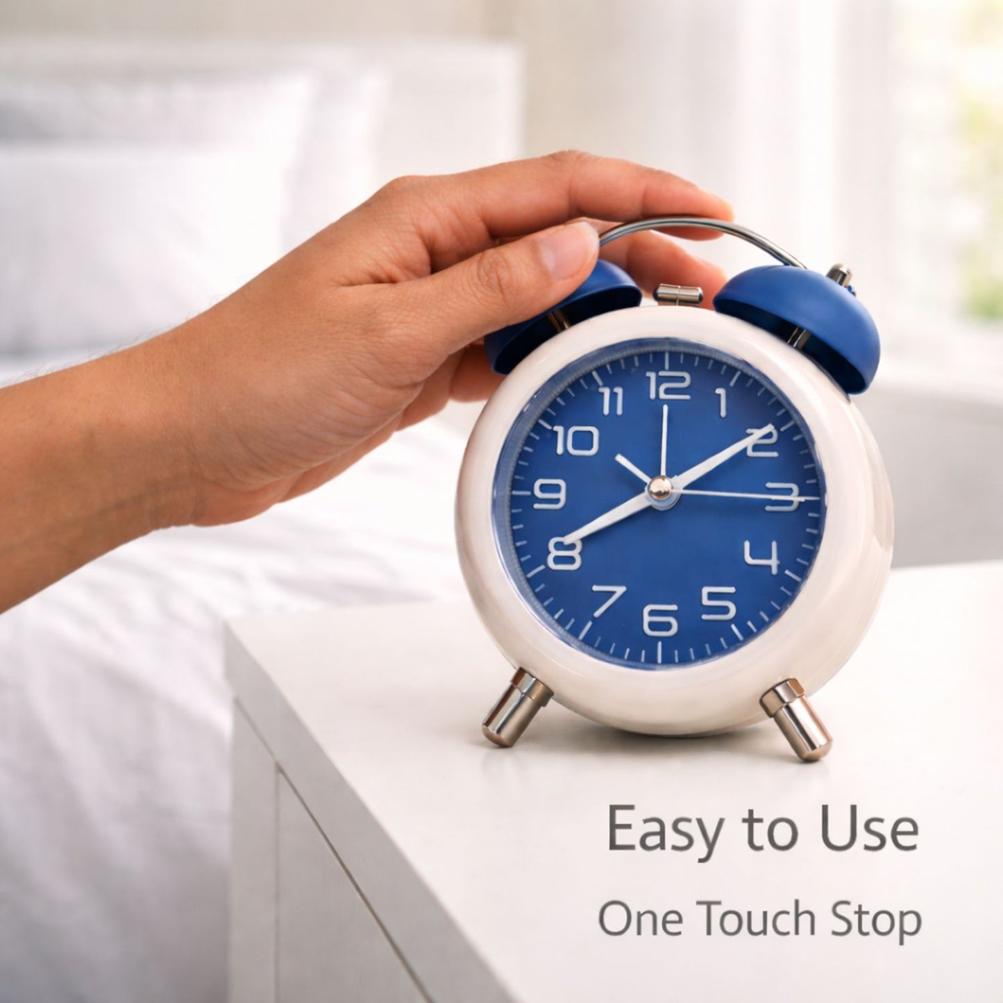 Classic Analog Alarm Clock