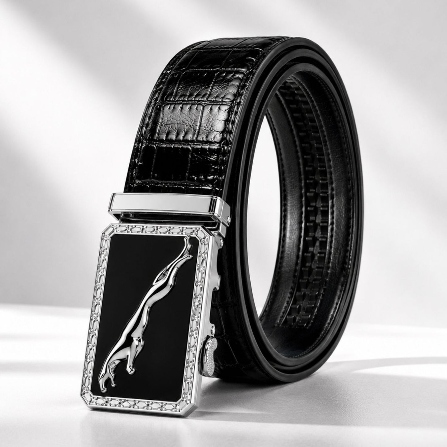Luxe Jaguar Men's Belt