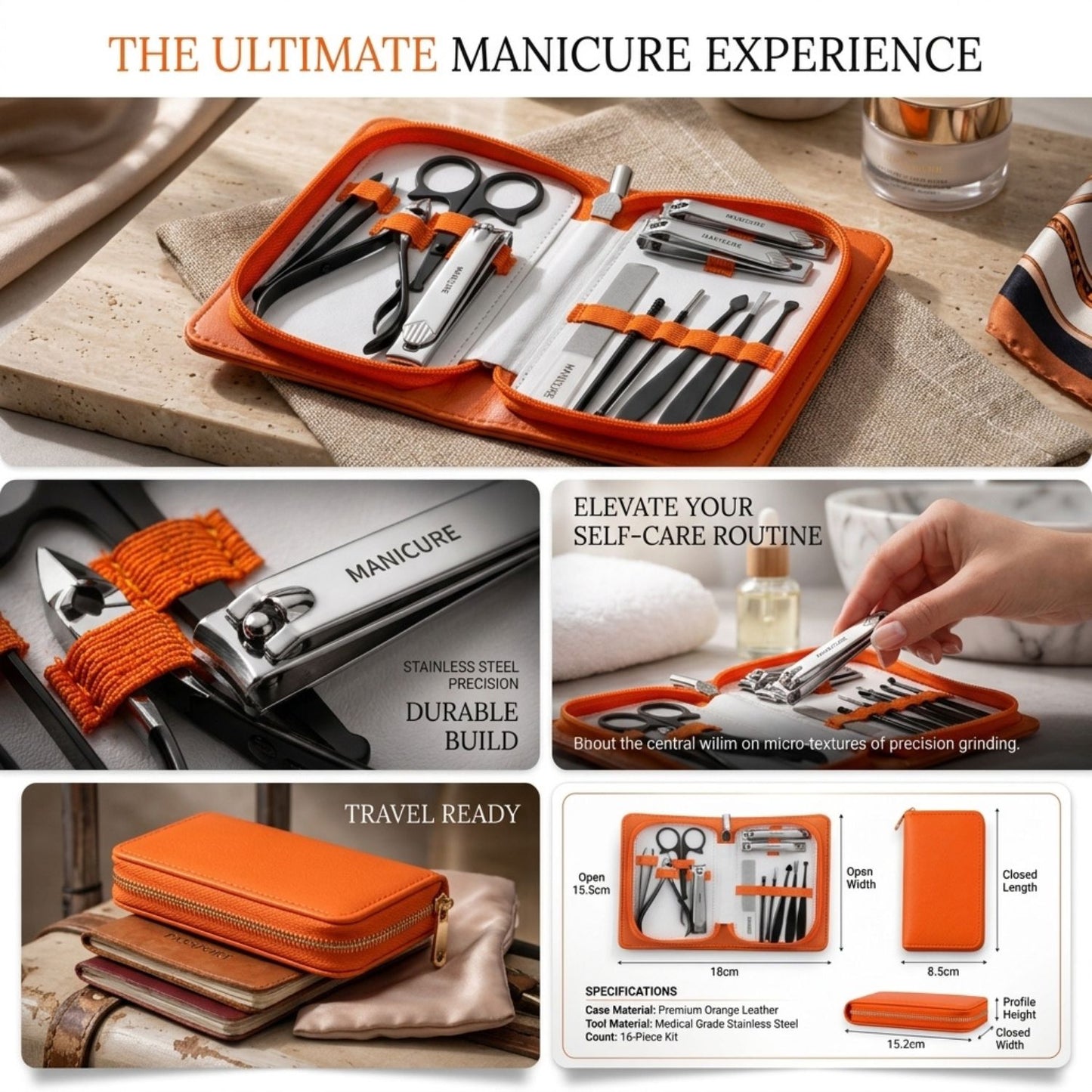 Manicure & Pedicure Tool Kit