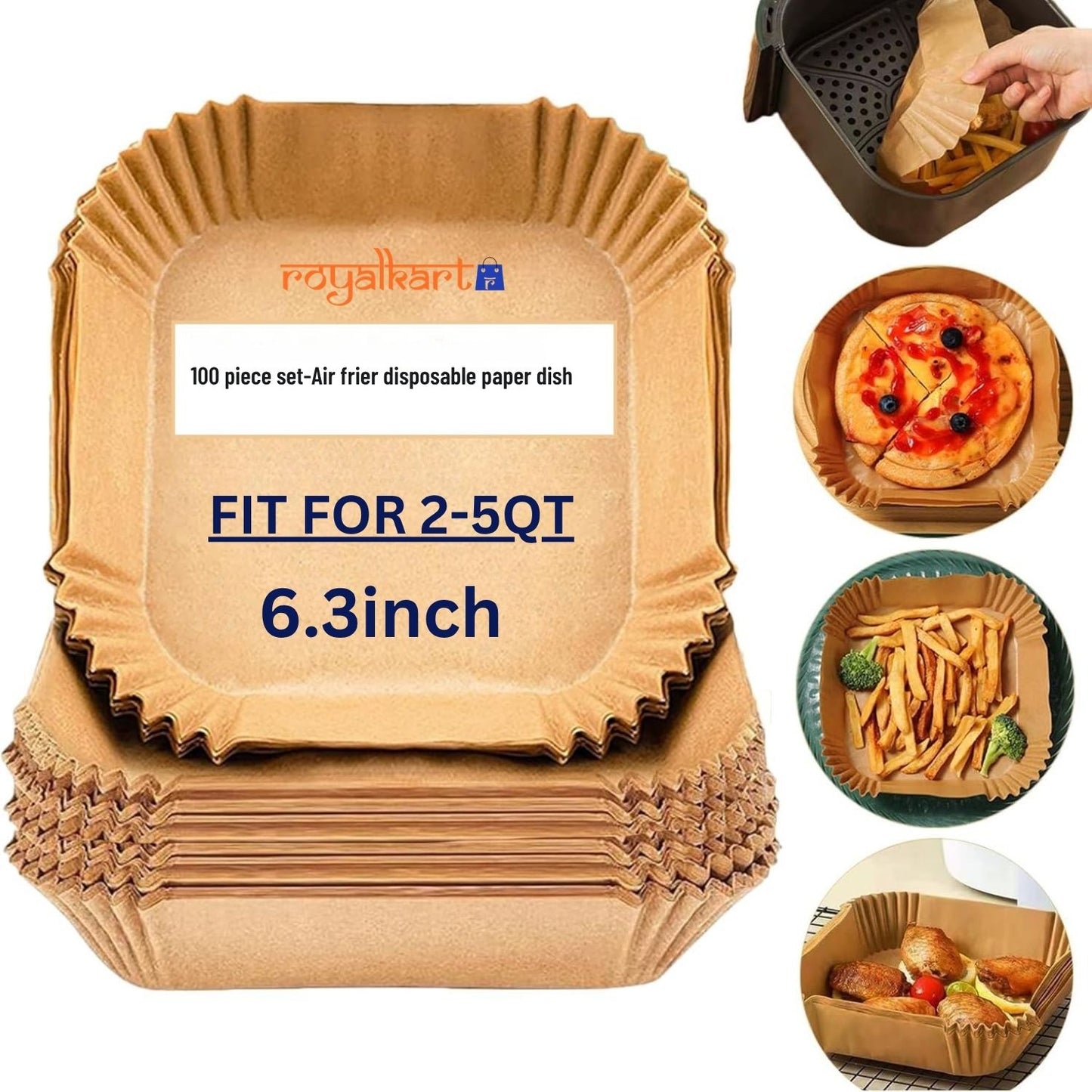 Disposable Air Fryer Liner (1 Ply)