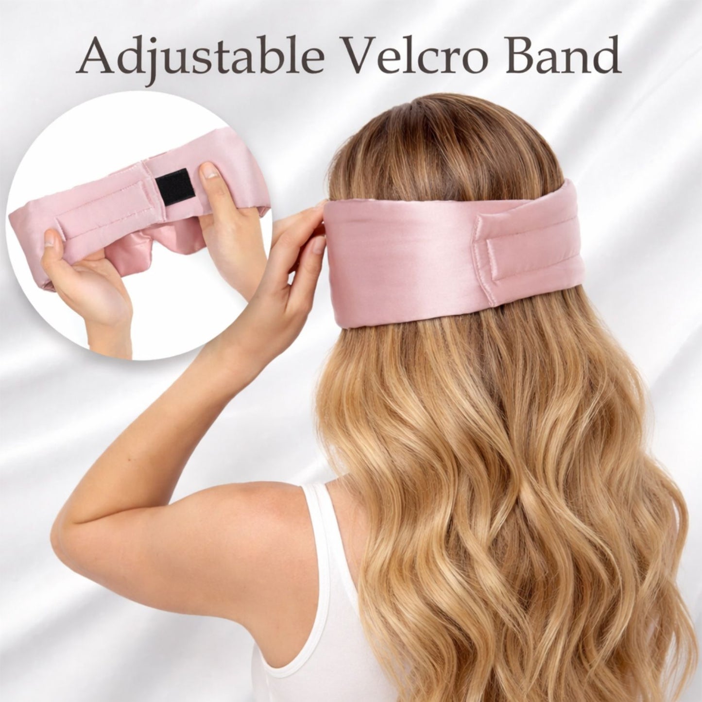 Mulberry Silk Eye Mask (Pink)