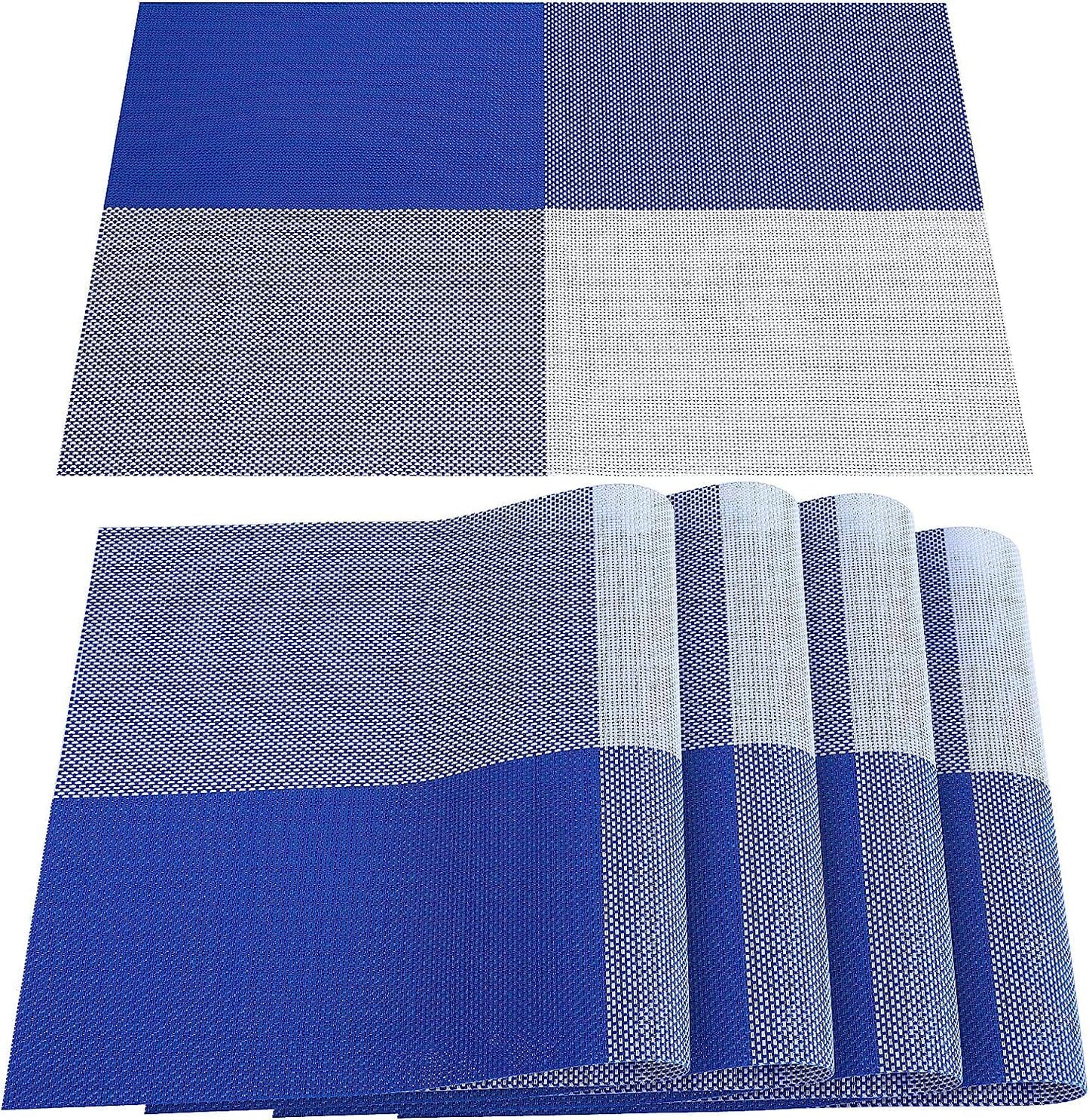 Blue White Dining Table Placemat (45 * 30cm)