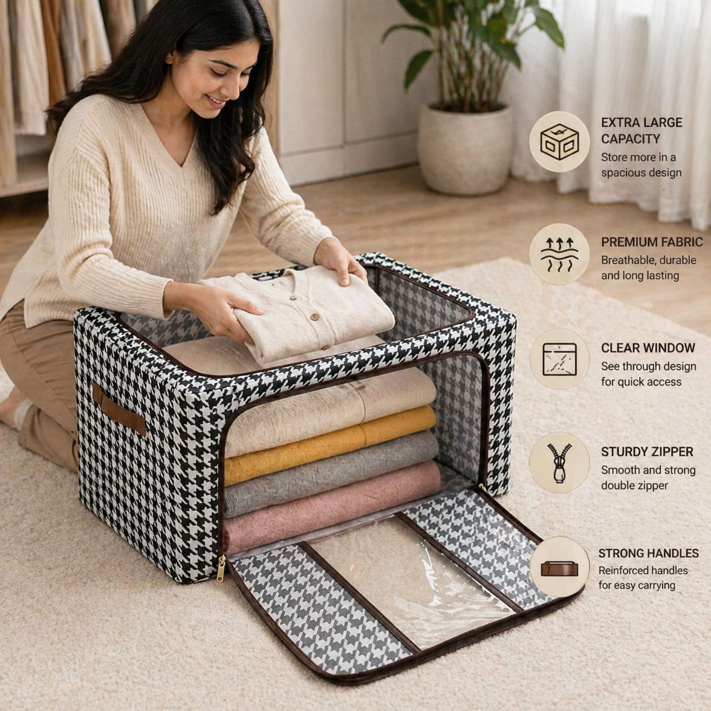 Oxford Fabric Cloth Organizer