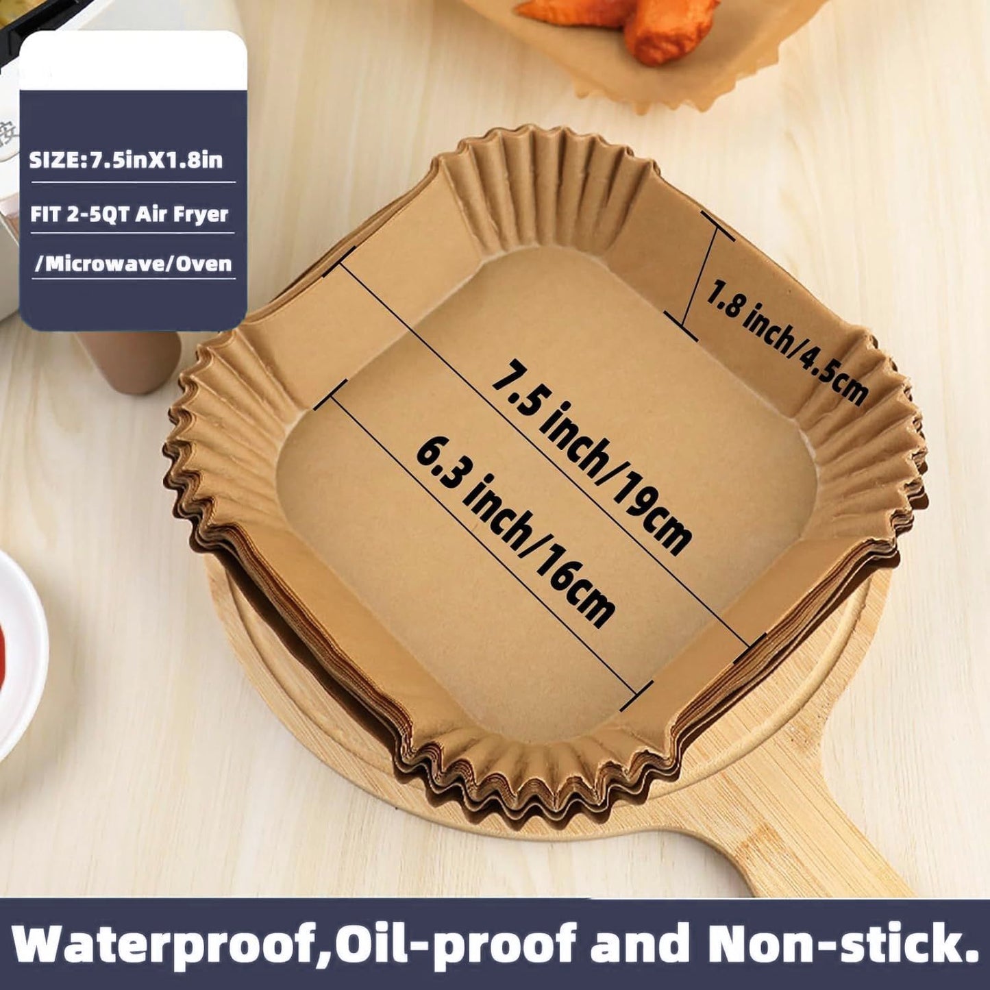 Disposable Air Fryer Liner (1 Ply)