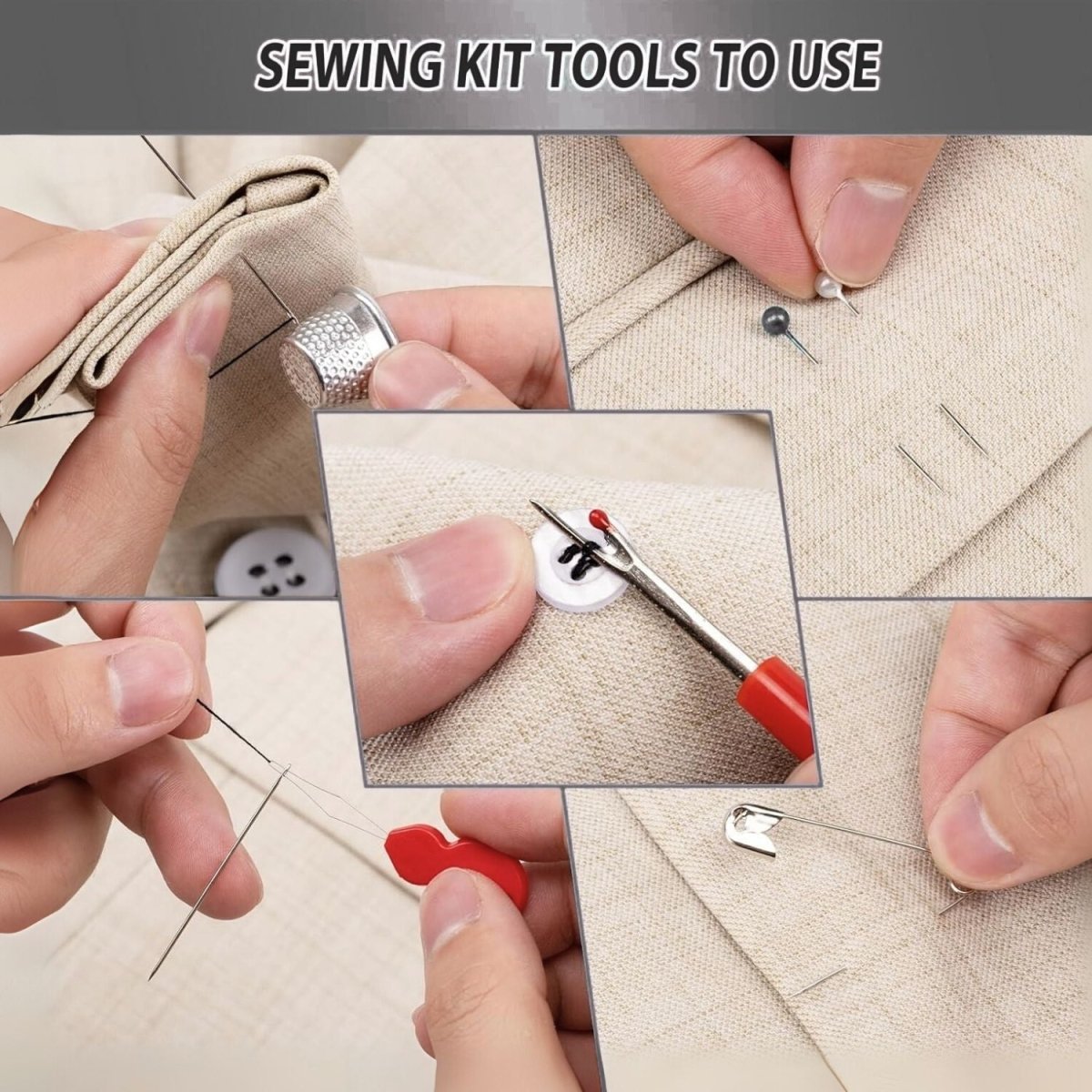 All In One Sewing Kit 59pcs Set - RoyalkartScissors