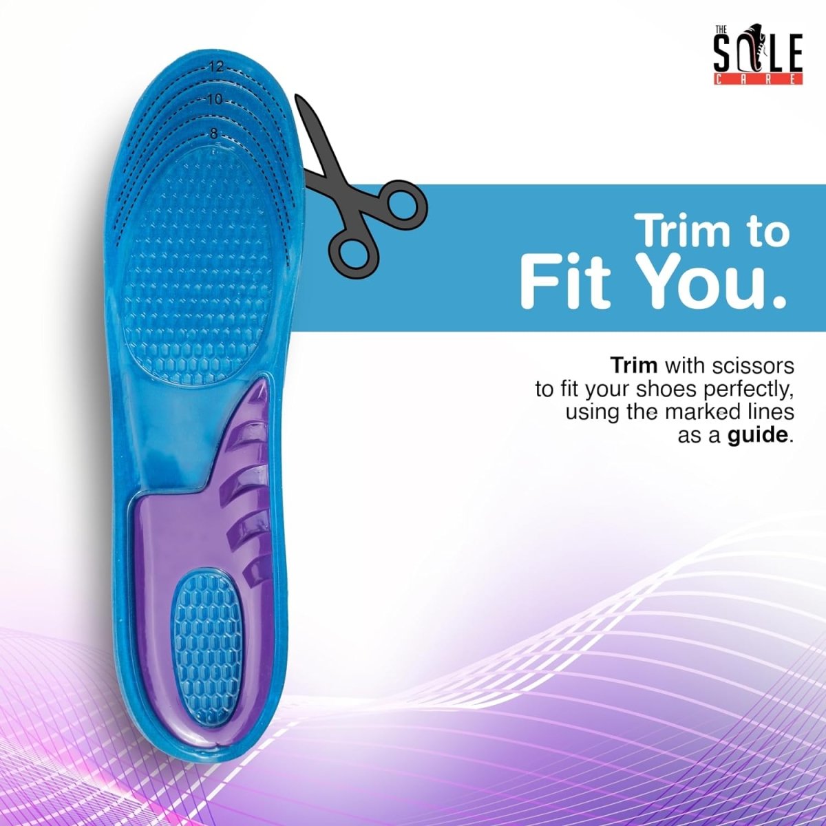 Anti Fatigue Silicone Gel Insoles Arch Support Shoe Insole- #Royalkart#insoles