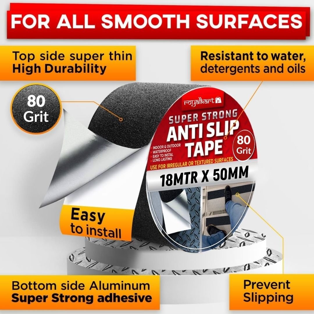 Anti Skid Tape - Black Anti Skid Tape - #Royalkart#anti skid adhesive tape