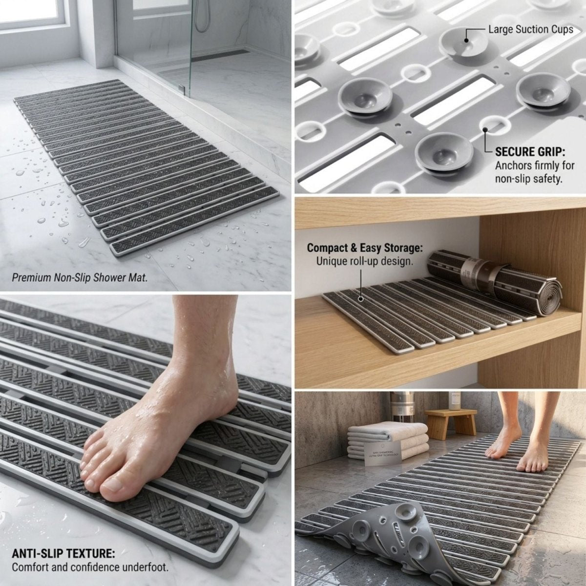 Anti-Slip Bath Mat Anti Slip Mat- RoyalkartAnti slip Mat