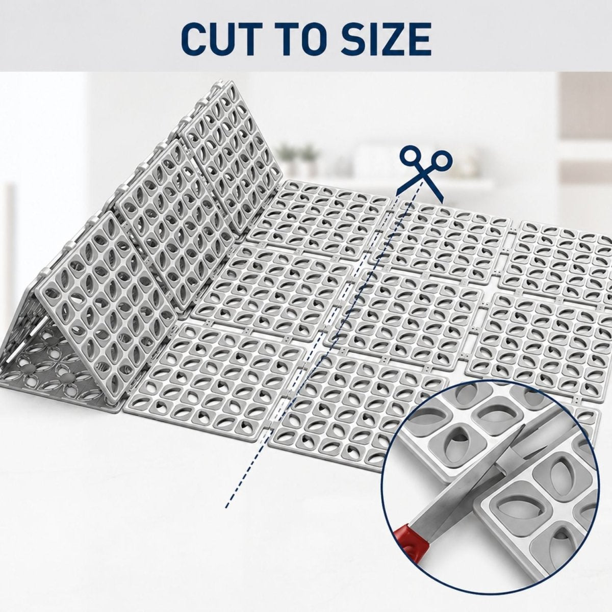 Anti-Slip Grid Bath Mat Anti Slip Mat- RoyalkartAnti slip Mat